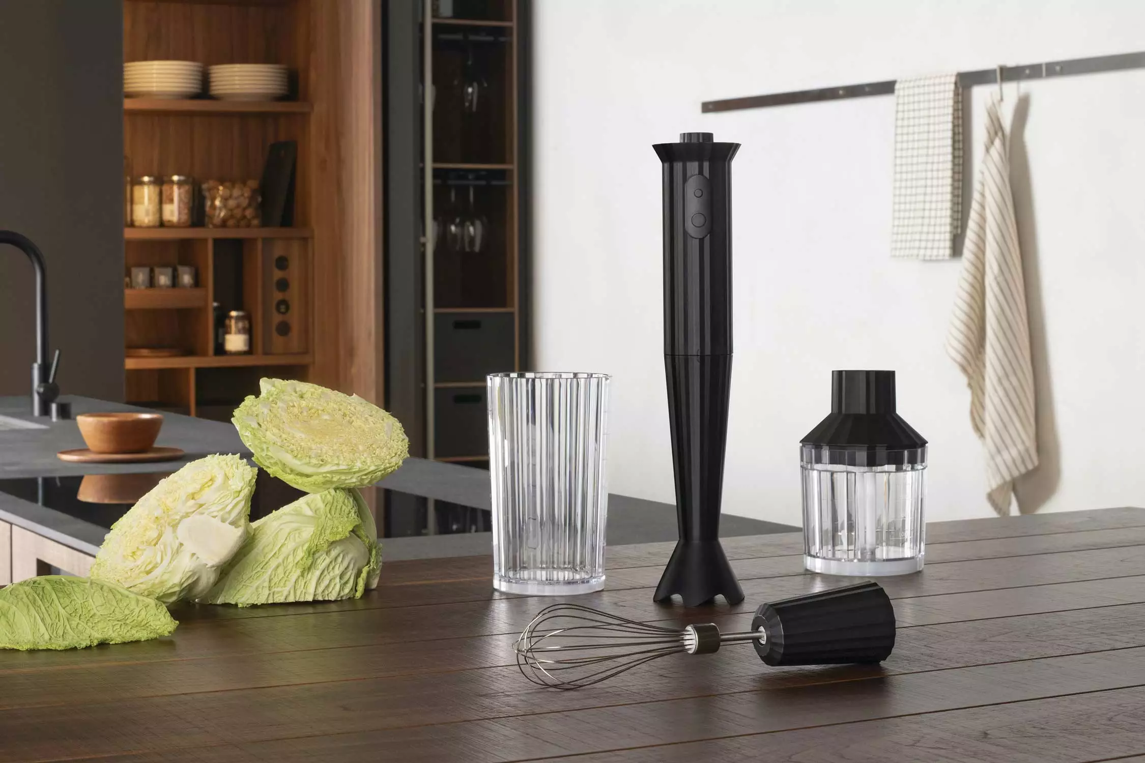 Alessi Plissé Tehosekoitin, Musta - Image 2