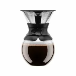 Bodum POUR OVER Kahvinkeitin 1 L, Musta