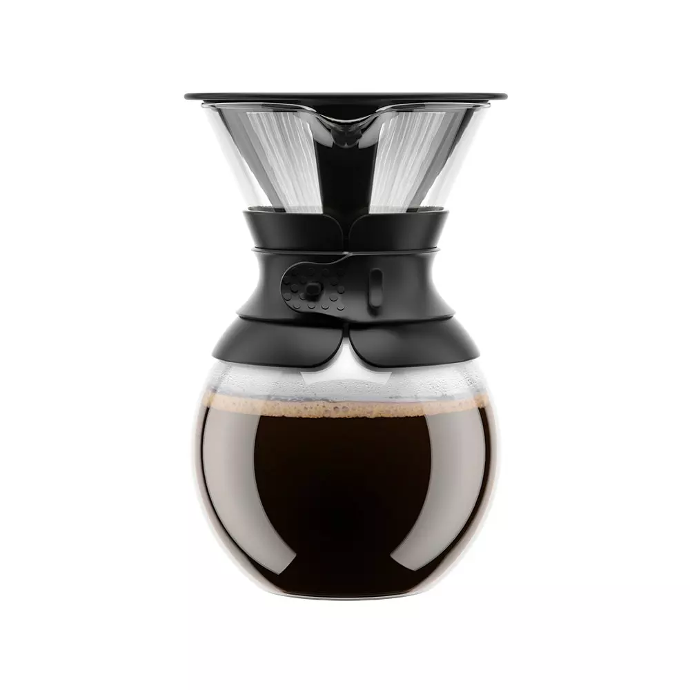 Bodum POUR OVER Kahvinkeitin 1 L, Musta