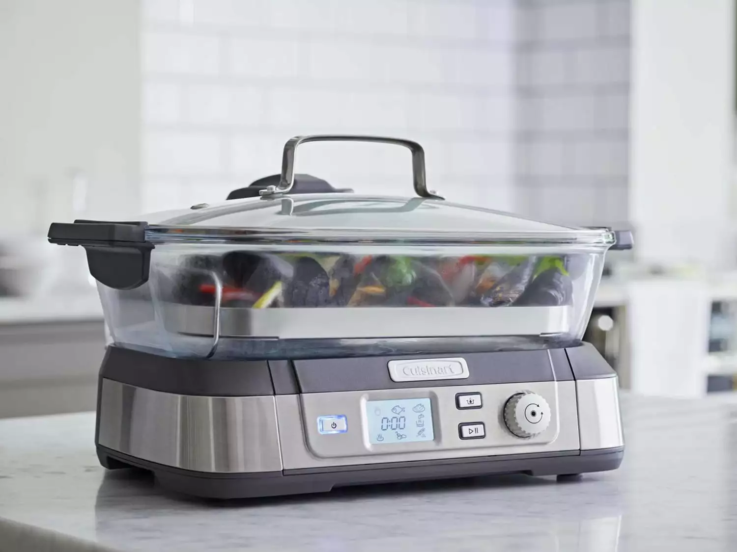 Cuisinart CookFresh Digital Steam Cooker, Steel Grey - Image 5