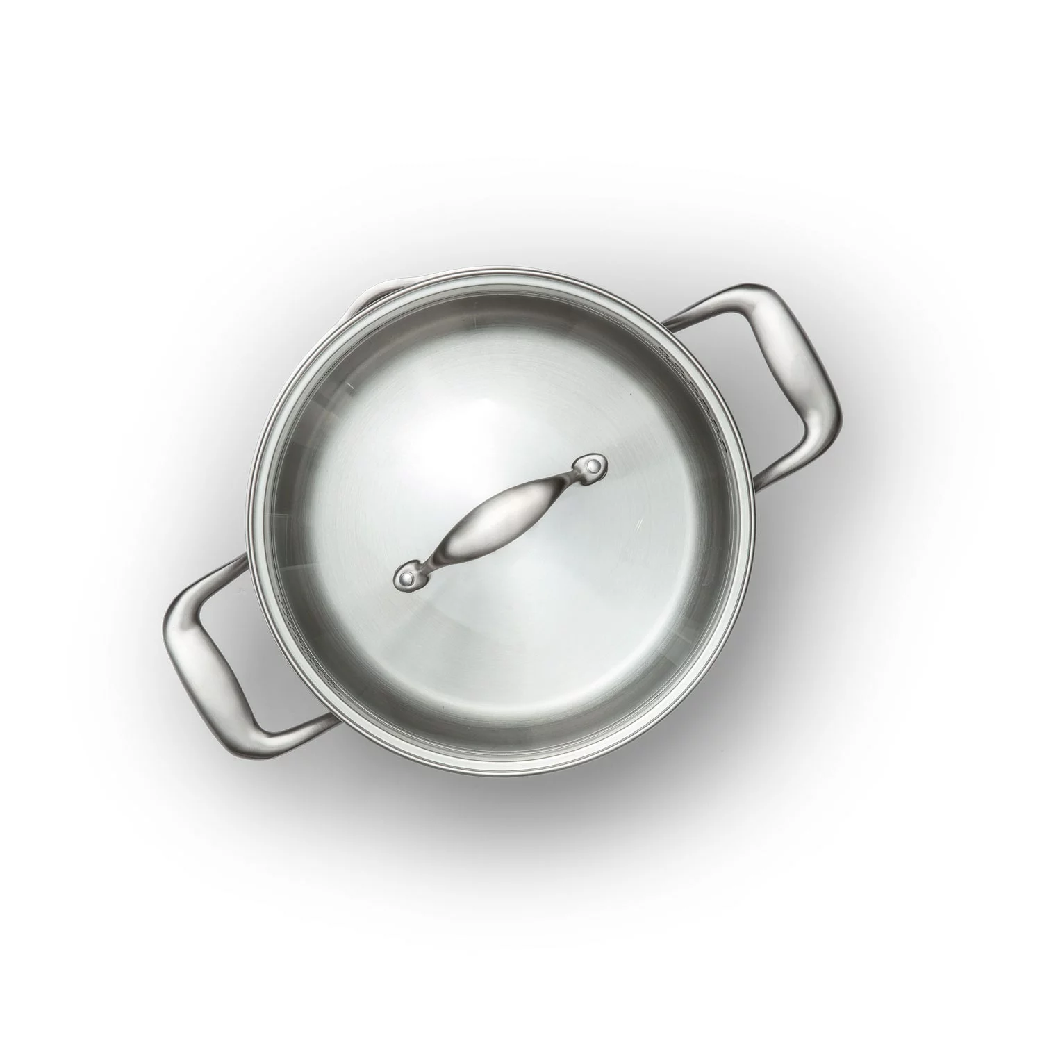 EGO Saucepan With Glass Lid 3,5 L, Stainless Steel - Image 2