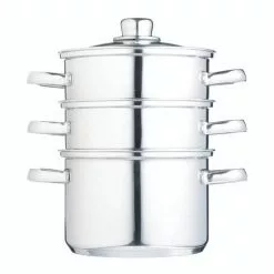 Kitchen Craft Three Tier Höyrystin, 4 Palaa, 20 Cm