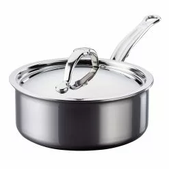 Meyer Hestan NanoBond Saucepan With Lid, 18 Cm/1,9 L
