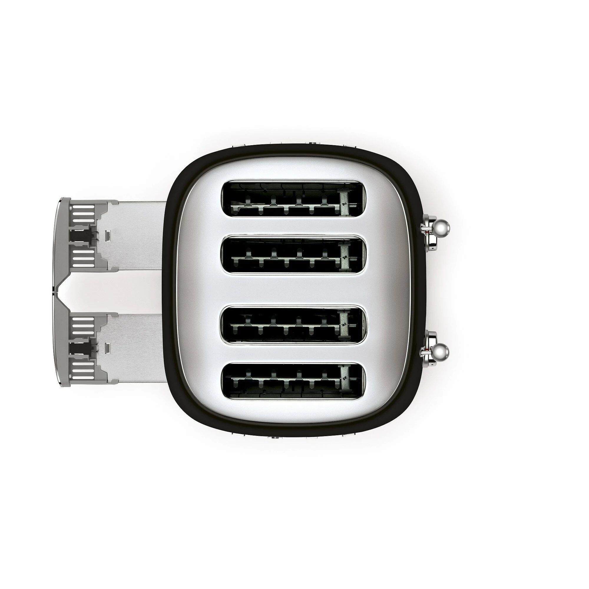 Smeg Retro LeivÀnpaahdin, 4 Viipaletta, Musta - Image 4