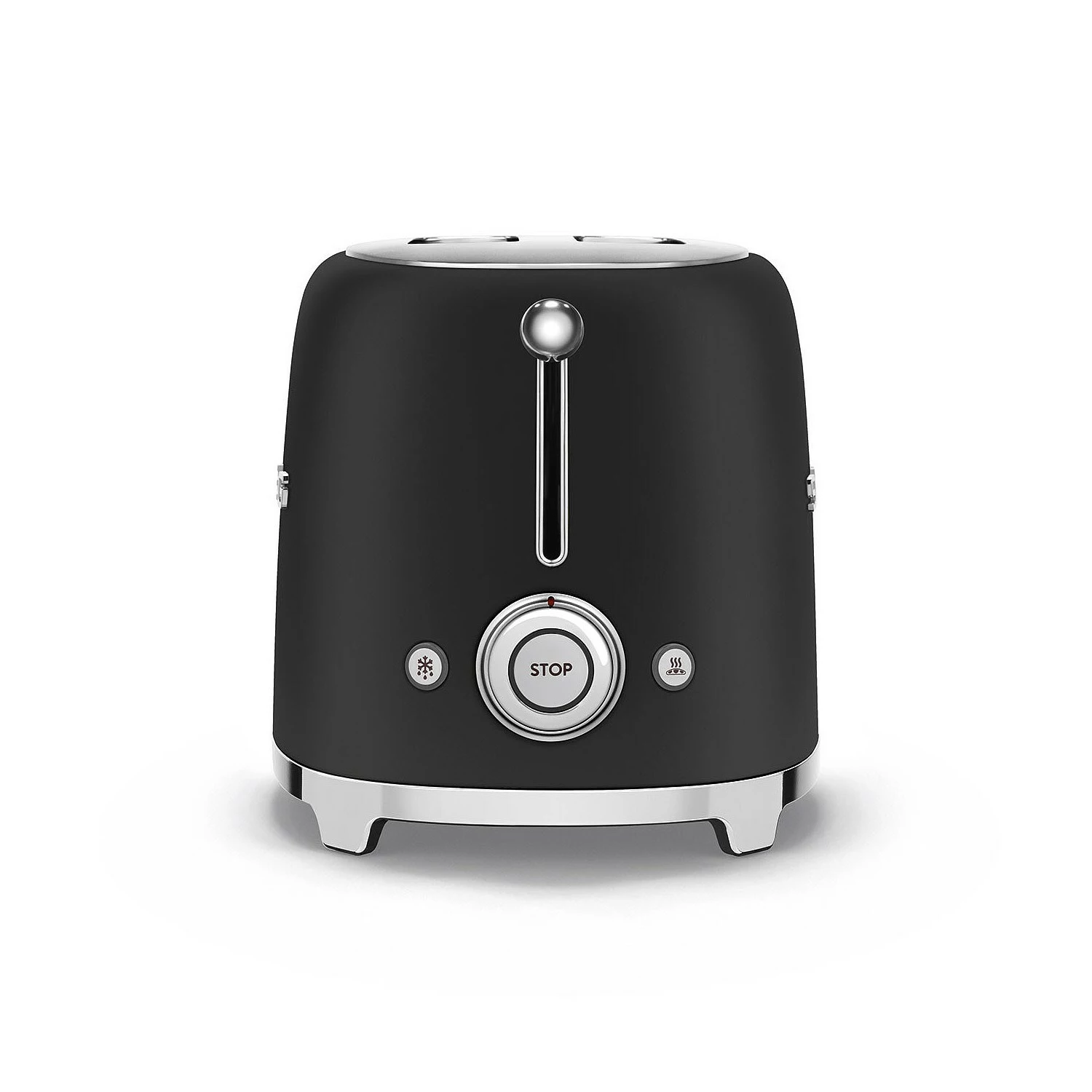 Smeg Toaster 2 Slices, Matt Black - Image 3