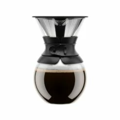 Bodum POUR OVER Kahvinkeitin 1 L, Musta