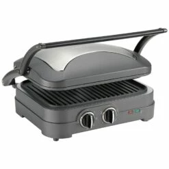 Cuisinart Griddler Elite Multifunctional Barbecue, Steel Grey
