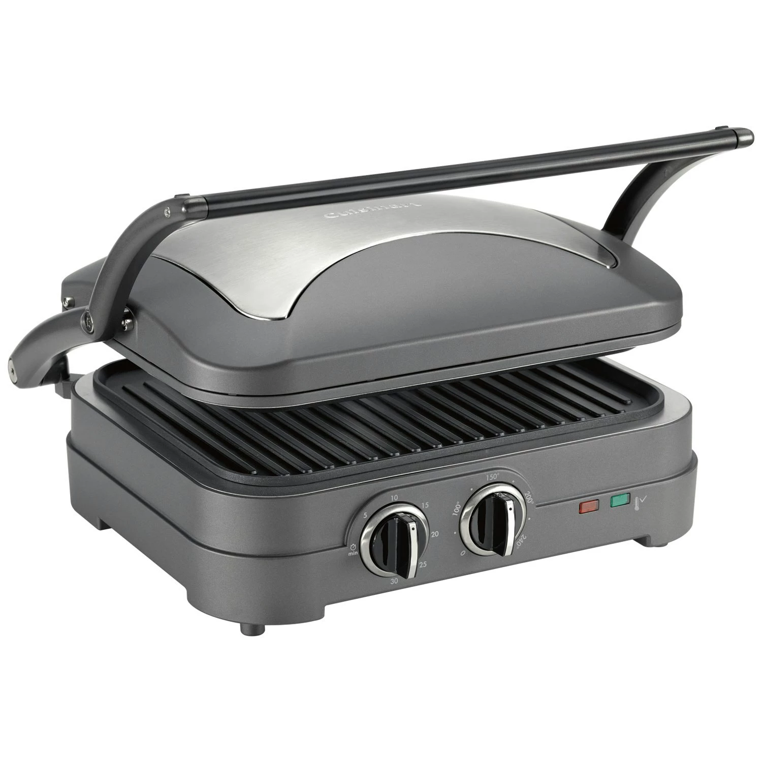Cuisinart Griddler Elite Multifunctional Barbecue, Steel Grey