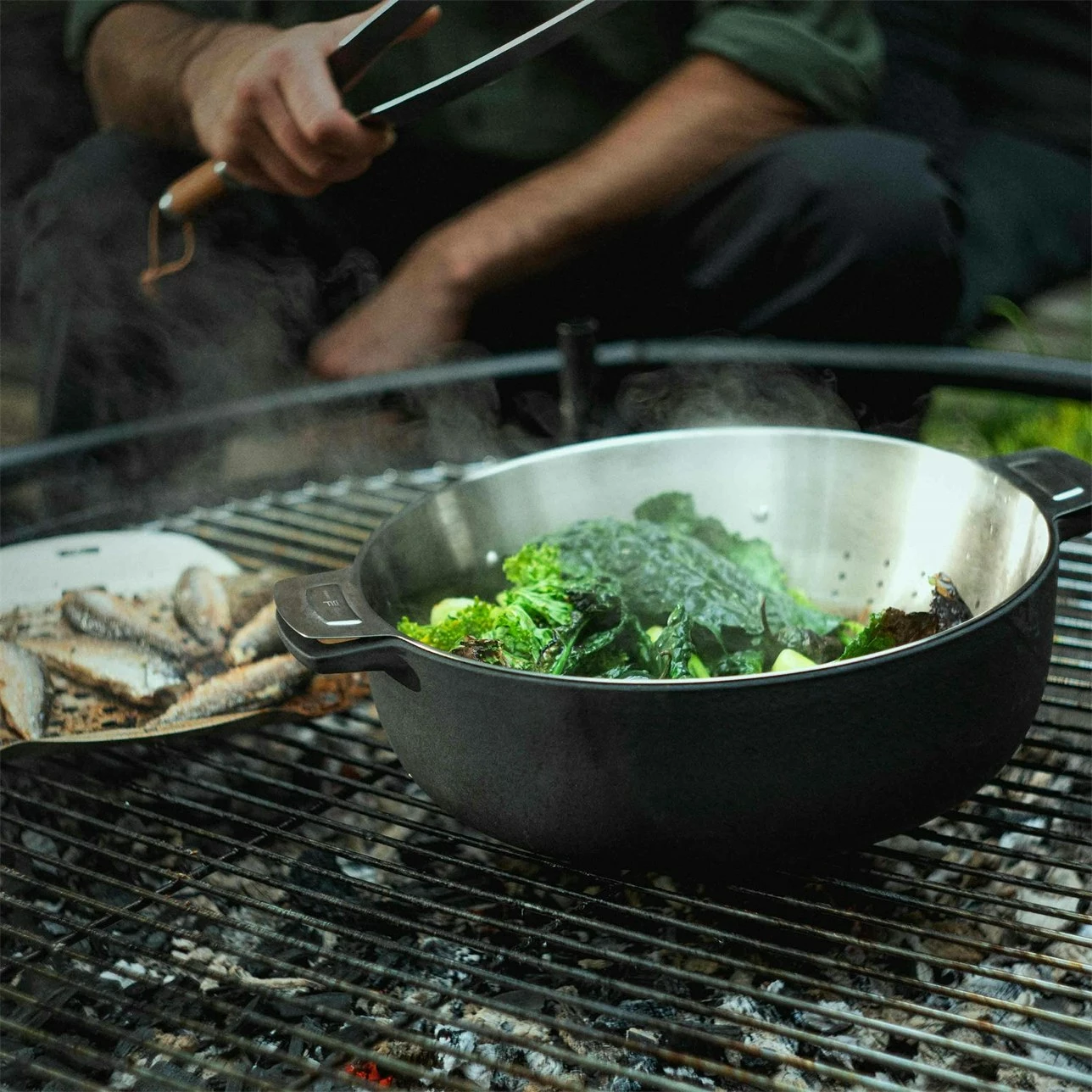 Fiskars Norden Grill Chef Höyrystinlisäke, 30 Cm - Image 3