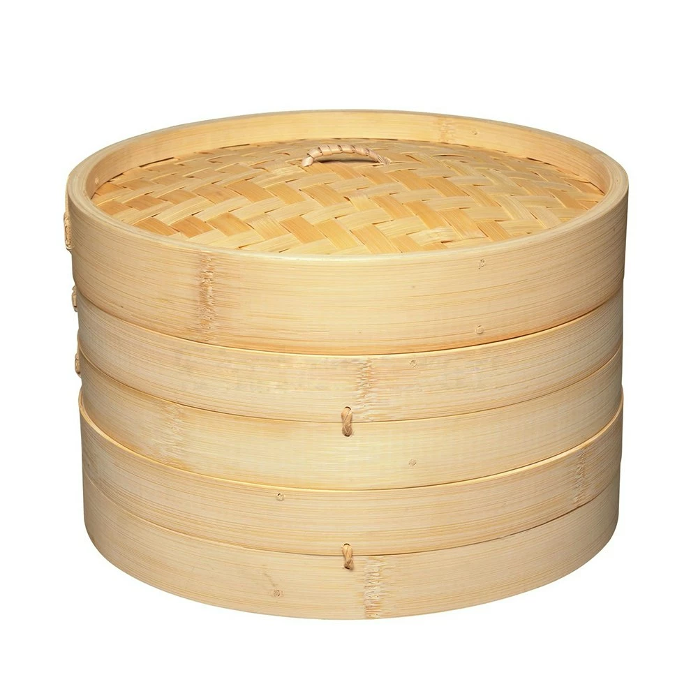 Kitchen Craft Oriental Höyrykeitin 250mm, Bambu