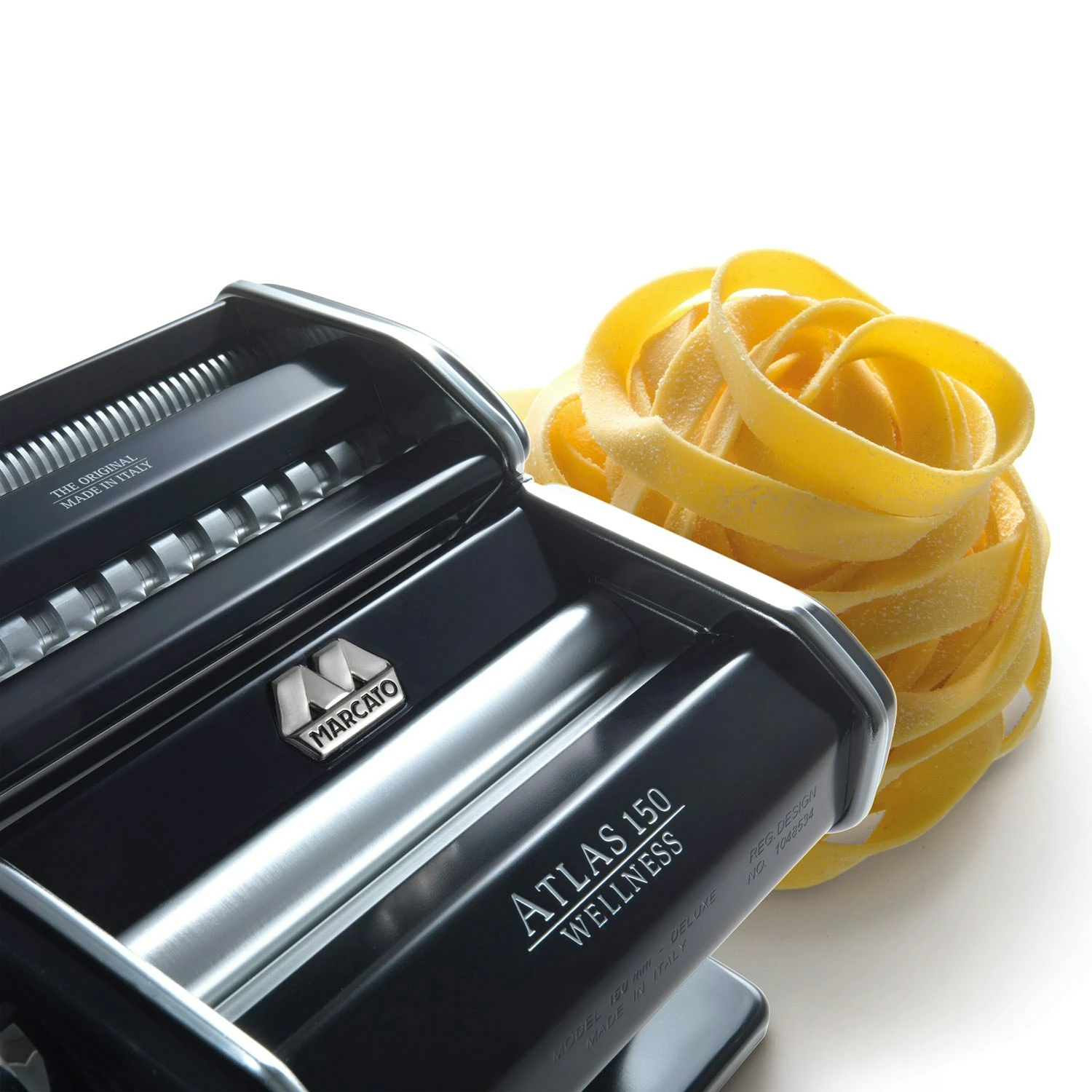 Marcato Atlas 150 Pastakone, Musta - Image 4
