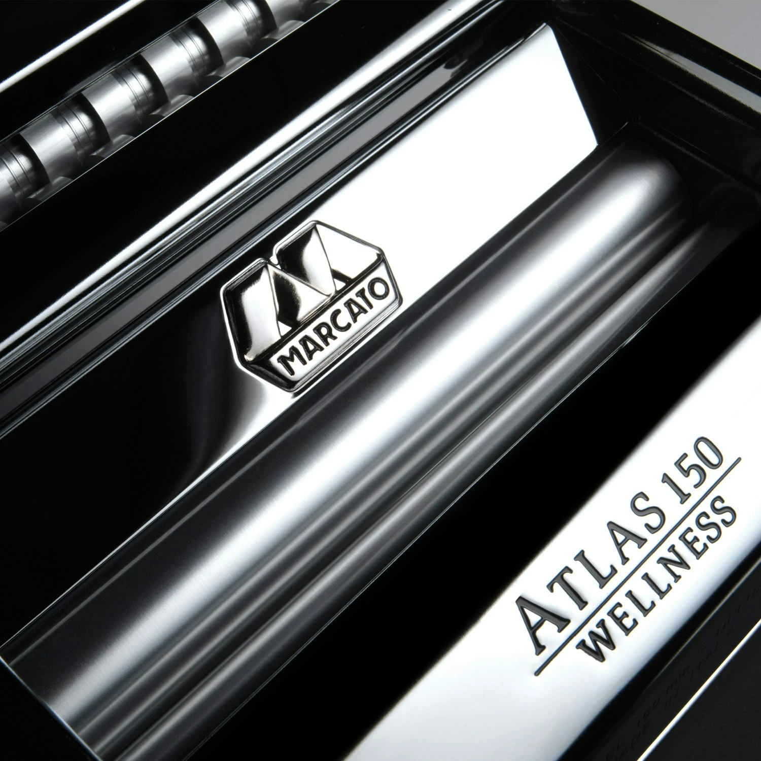 Marcato Atlas 150 Pastakone, Musta - Image 6