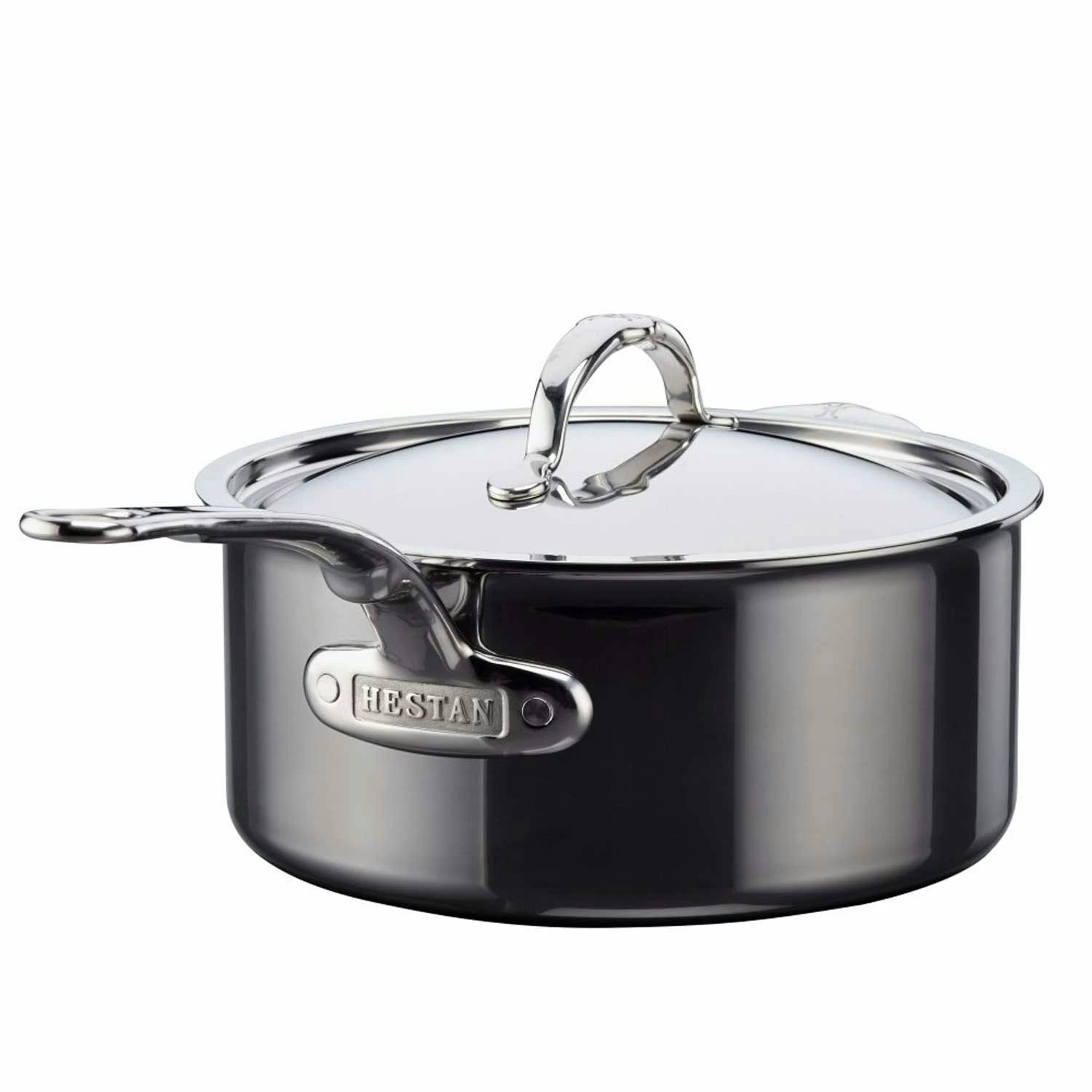 Meyer Hestan NanoBond Saucepan With Lid, 22 Cm/3,8 L - Image 3