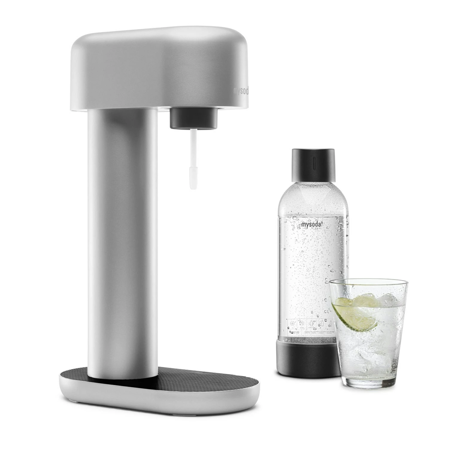 Mysoda Ruby Hiilihapotin, Silver - Image 2