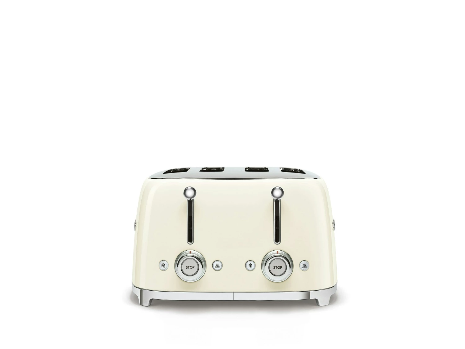 Smeg Retro LeivÀnpaahdin, 4 Viipaletta, Creme - Image 3