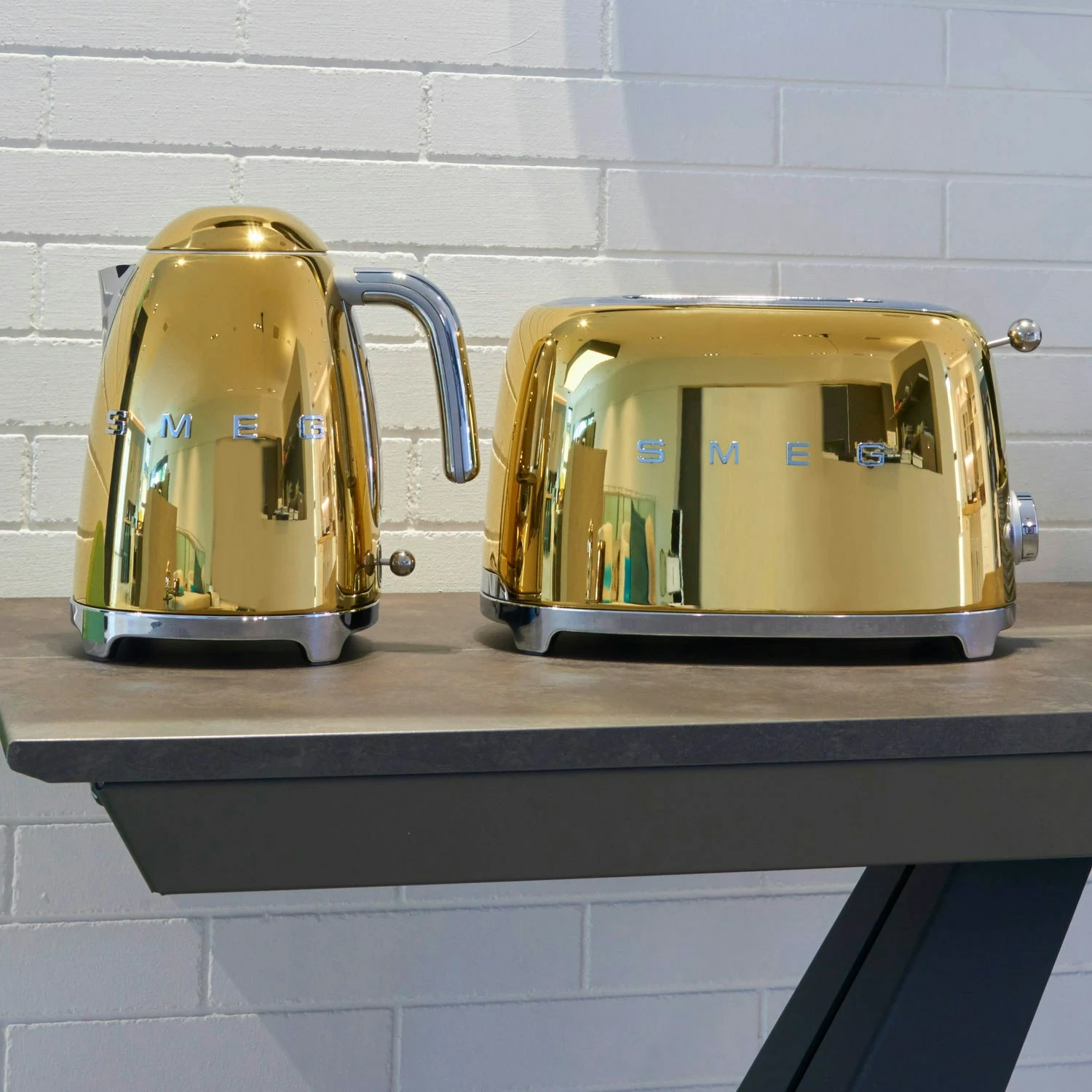 Smeg LeivÀnpaahdin,Kahdelle Viipaleelle, Kulta - Image 6