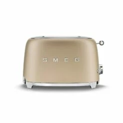 Smeg Toaster 2 Slices, Matt Gold