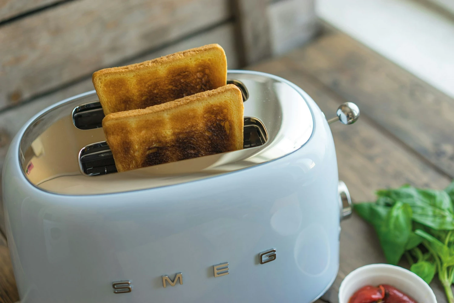 Smeg LeivÀnpaahdin, Kahdelle Viipaleelle, Pastellinsininen - Image 5