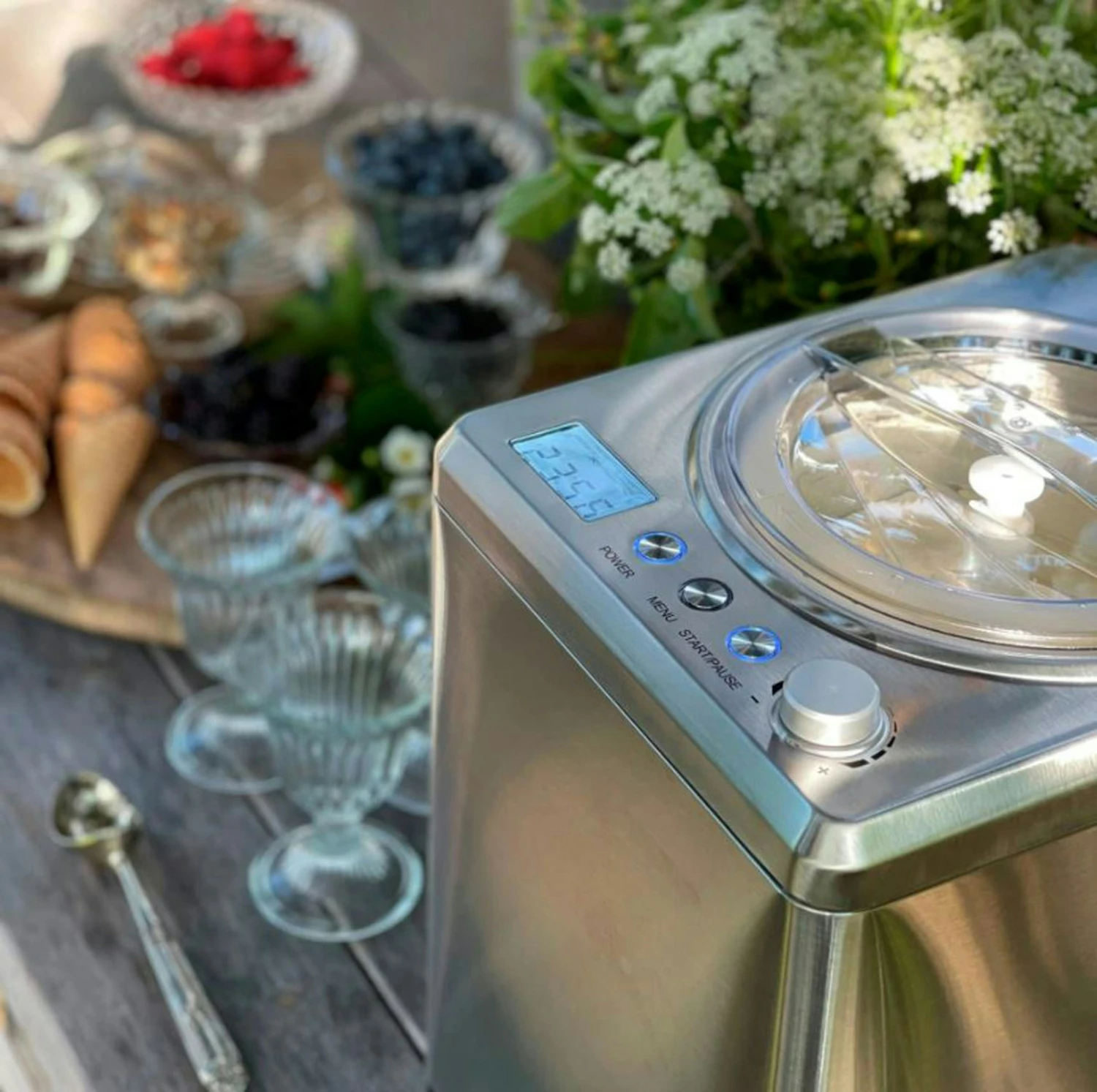 Wilfa Jäätelökone 2,5 L Silver - Image 5