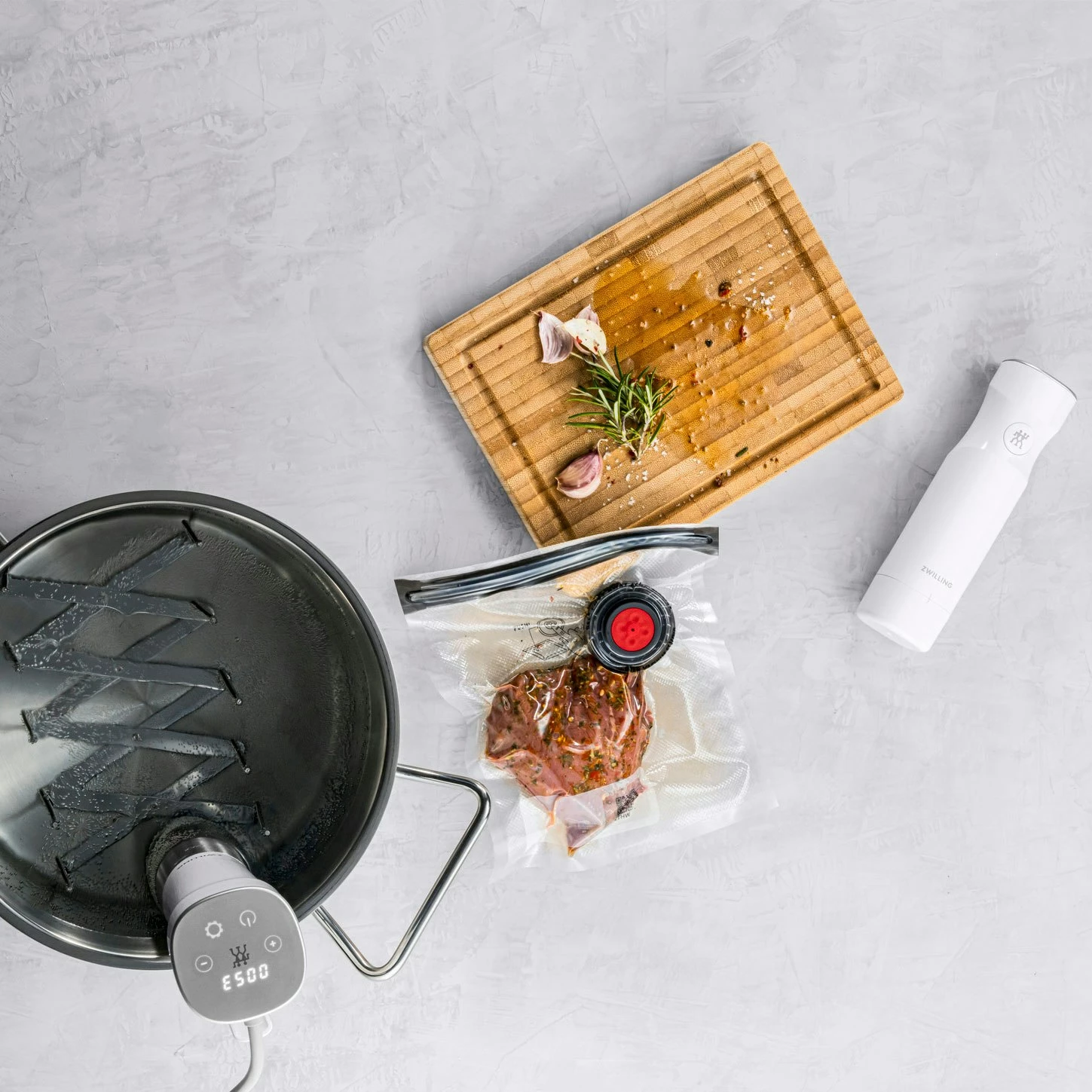 Zwilling Enfinigy Tyhjiökypsennin, Valkoinen - Image 2